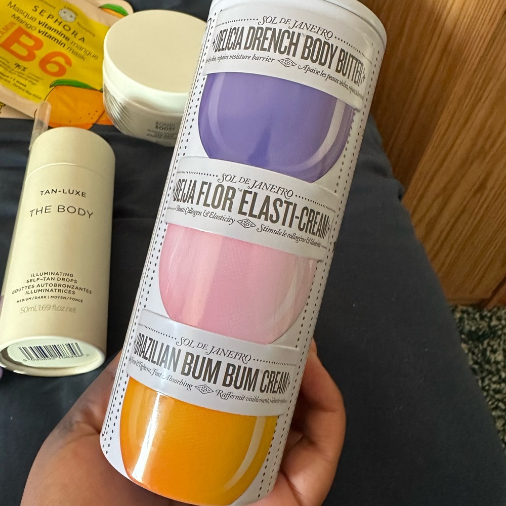 Sol de Janeiro Body Cream Set - Purple, Pink, Orange